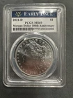 2021 D Morgan Silver Dollar PCGS MS69 100th Anniversary
