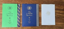 J. Press Brochure And Catalogues 3