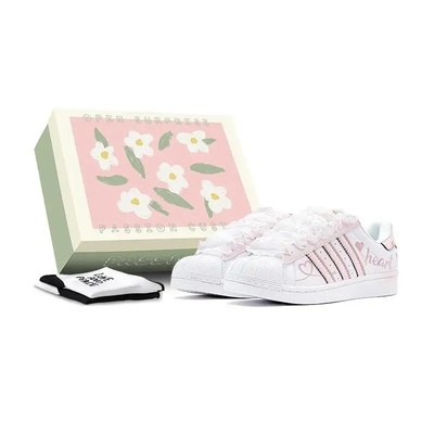 【Customize】Adidas Superstar Vegan White Black-EG4958
