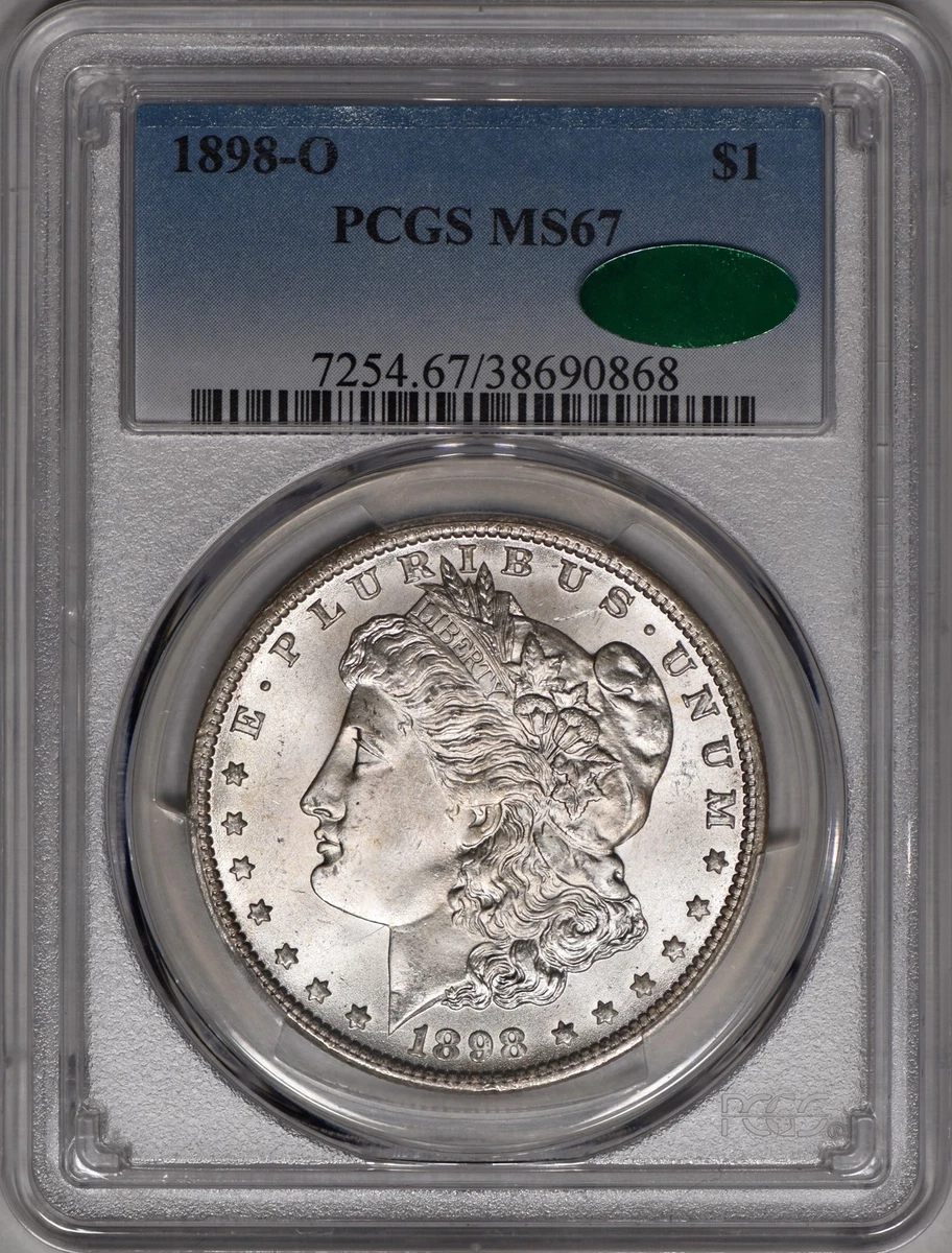 MS 67 Graded 1898 Year Morgan US Dollars (1878-1921) for sale | eBay