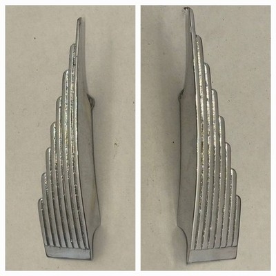 Austin A40 Devon Dorset Front Wing Badges Wilmot Breeden Original - Oldtimer 