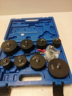CCLIFE 9tlg Turbolader Ladeluft System Adapter Satz Ladeluftkühler Abdrücksatz
