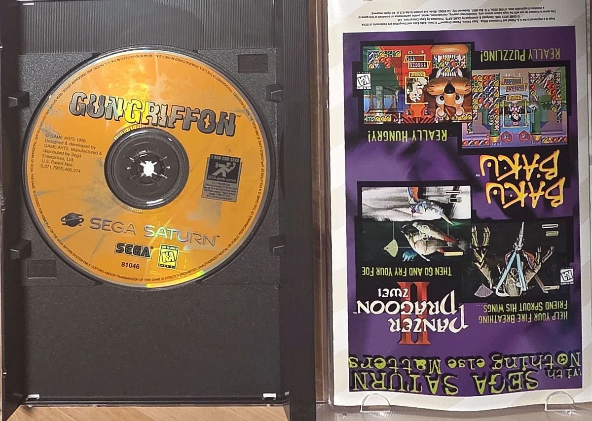 AG Arcade Gears Gun Frontier Sega Saturn Japan NTSC