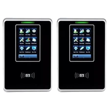 2PCS ZKTeco SC700 TCP/IP Access Control Time Clock Attendance USB Port ID Card