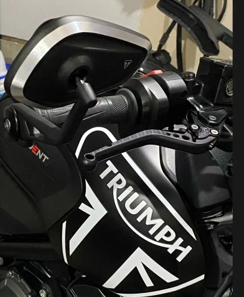 Triumph Bar End Rearview Mirrors For Street Triple 765RS - Image 4 of 4
