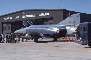 USAF F 4D 66 7553 127 TFTS (2 SLIDES) ORIGINAL kodak color slide