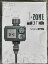Vimlinc 1 Zone Programmable Water Timer Garden Hose / Sprinkler ITV116