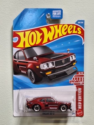 HOT WHEELS TARGET EXCLUSIVE RED EDITION MAZDA RX-3 Hard To Find