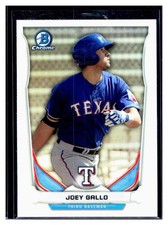 2014 Bowman Chrome #CTP-80 Joey Gallo Texas Rangers SP MLB Refractor RC Rookie