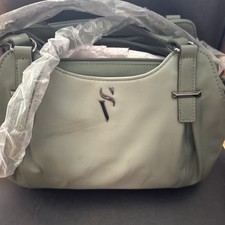 Simply Vera Vera Wang Crossbody Faux Leather Buena Satchel Bag NWT