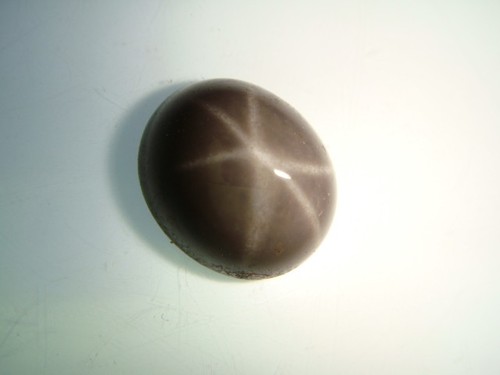 LINDE STAR SAPPHIRE HONEY BROWN 12 X 14 MM OVAL 11.2 CARATS