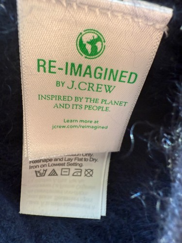 NWOT J. Crew Crewcuts 8-9 Years M 100% brushed cashmere Girls Sweater cardigan - Picture 7 of 9