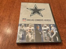 Dallas Cowboys Heroes 2-Disc DVD Set NFL Football - New, Sealed