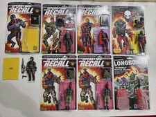 Operation Recall Wave 1 Lot Complete Plus Bonus Gijoe Type Figures 