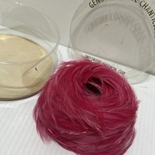 Vintage Imported Chignon Coque Chanticleer Hair Clip Pink Feathers In Box/209d