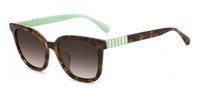 Kate Spade Ks Jorja 2/F/S Havana Green 53/19/140 Damen Sonnenbrillen
