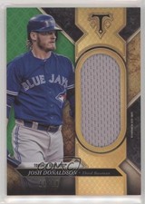 2017 Topps Triple Threads Single Jumbo Relics Emerald 11/18 Josh Donaldson k8n