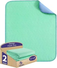 NEW BED PADS REUSABLE UNDERPADS 34x36 HOSPITAL GRADE INCONTINENCE WASHABLE