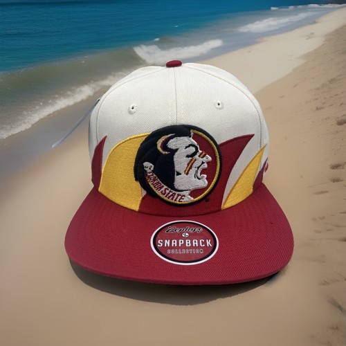 Florida State Seminoles Hat Zephyr Z Hat Retro Sharktooth Snapback Cap H91