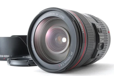 [ Top COMME NEUF avec capot ] Objectif zoom Canon EF 24-105mm f/4 L IS USM... - Photo 1/4