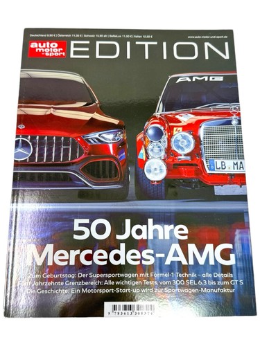 50 Jahre Mercedes AMG - Auto Motor Sport Edition Buch - RAR - INKgrafix Toys - Picture 2 of 9