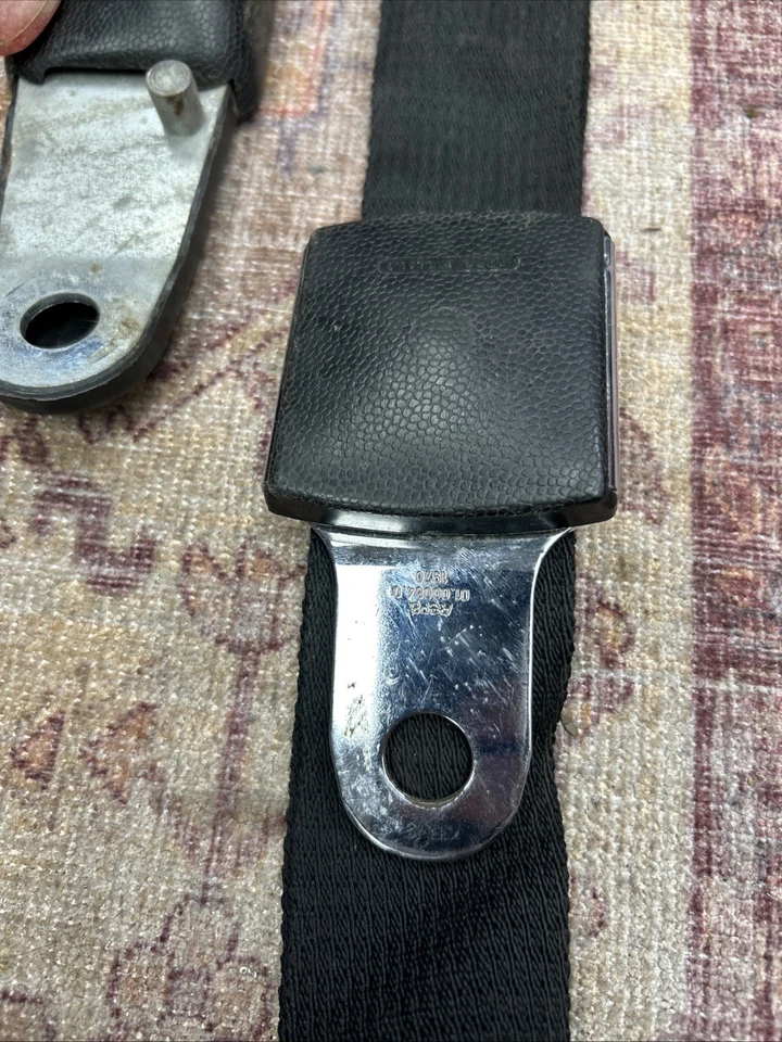 Porsche Seatbelt Set 1970 Date Code 911 912 914 Lap Belts Left And Right Set Foto 3 de 4