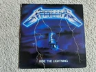 Vinyl 12" LP - Metallica - Ride The Lightning - First Press - Excellent Condn