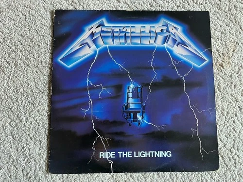 Vinyl 12" LP - Metallica - Ride The Lightning - First Press - Excellent Condn
