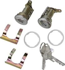 NEW Lockcraft Door Lock Cylinder Set w/Keys FITS LISTED DODGE MODELS