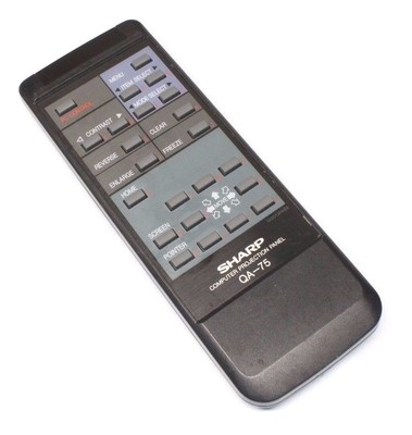 Sharp QA-75 Computer Projection Panel Remote Control