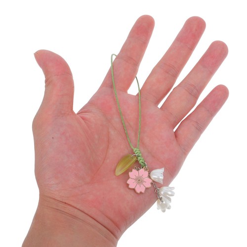 Kreativer Blütenschlüsselkette Telefon Lanyard -Gurt Blumenanhänger - Zdjęcie 9 z 12