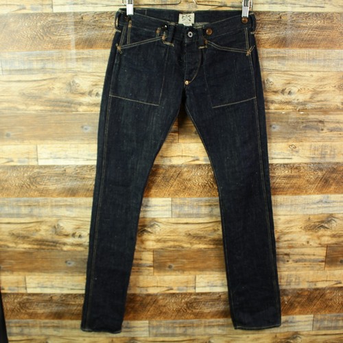 RRL Double RL Ralph Lauren Selvedge Denim Jeans Size 25 Womens Dark Blue - Picture 4 of 12