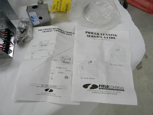 Field Controls CK-67 120vac System Control Kit w/R-8184P for SWG 46139967 J2 - Picture 7 of 8