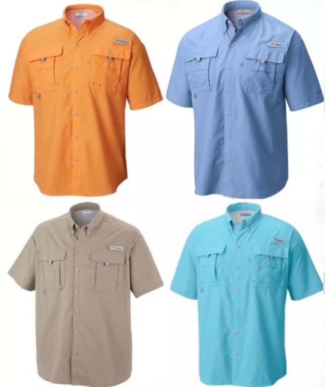 Columbia PFG Bahama ll Mens Short Sleeve Fishing Shirt Big & Tall NEW