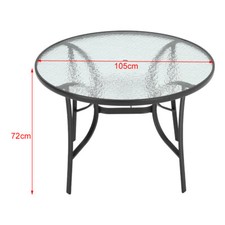 Image of 3M Round Garden Parasol Crank Tilt Outdoor Umbrella Sun Shade Cafe Bistro Table