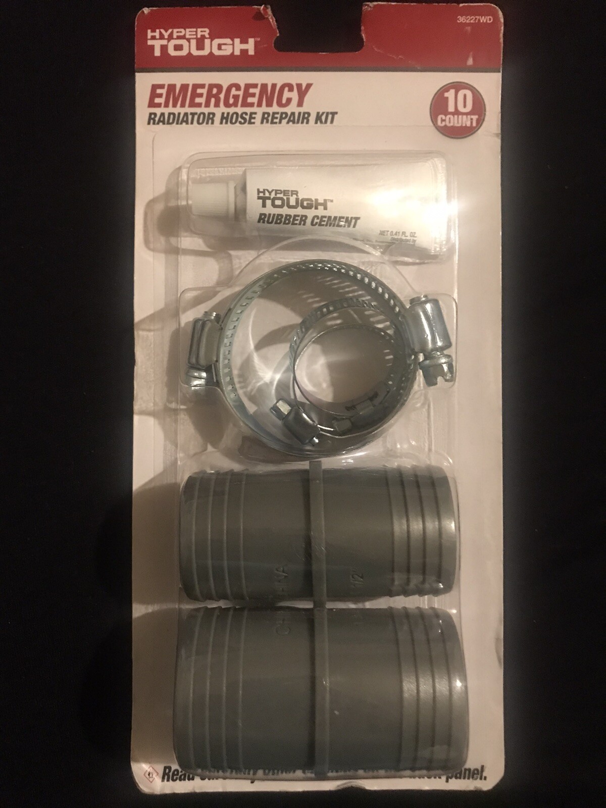 Emergency Radiator Hose Repair Kit - 10 Pieces - 5 Couplers, 4 Clamps ...