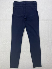 Spanx Women's Blue Jean-ish Denim Leggings Pull On Pants size Small.
