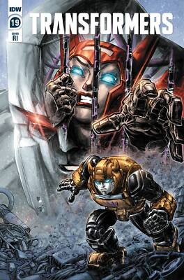 Transformers #19 1:10 Williams II Variant Comic Book First Print