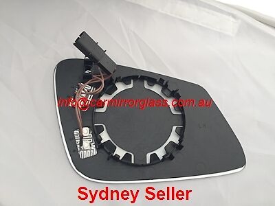 LEFT PASSENGER SIDE MIRROR GLASS BMW 525 528 530 535 540 E60/E61 2005-2010 4 PIN - Picture 1 of 2