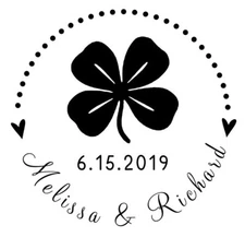 Custom Wedding Trodat Embosser Name,Date, Logo Bridal Designer Custom Emboser