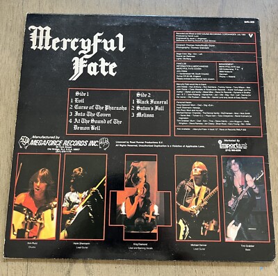 Mercyful Fate Melissa MEGAFORCE Vinyl MRI 369 original | eBay