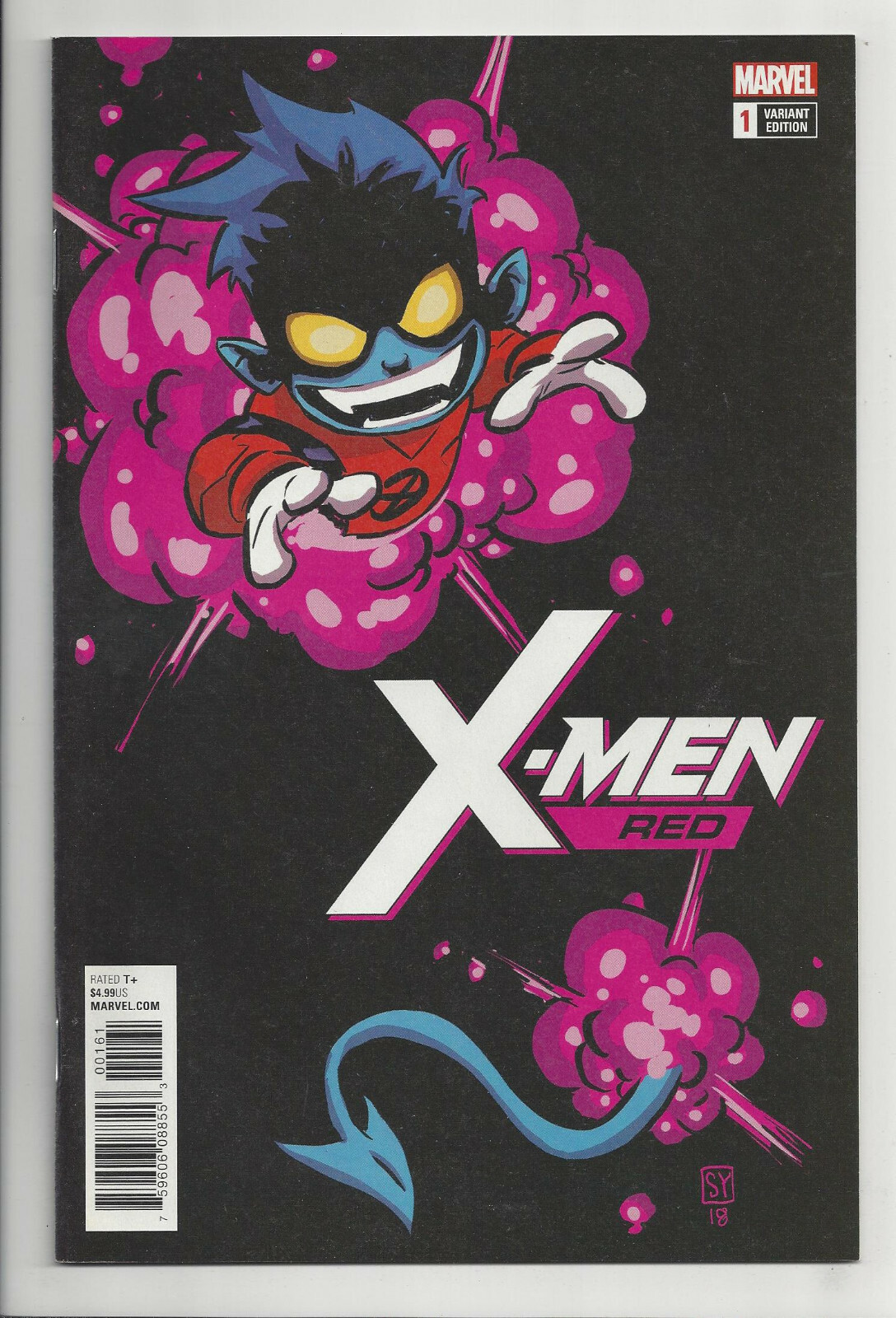 X-MEN RED #1 SKOTTIE YOUNG VARIANT Nightcrawler Wolverine X23 Marvel 2018 NM- NM