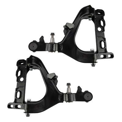 Front Lower Control Arm Ball Joint Pair For 2004-07 Chevy Trailblazer GMC Envoy