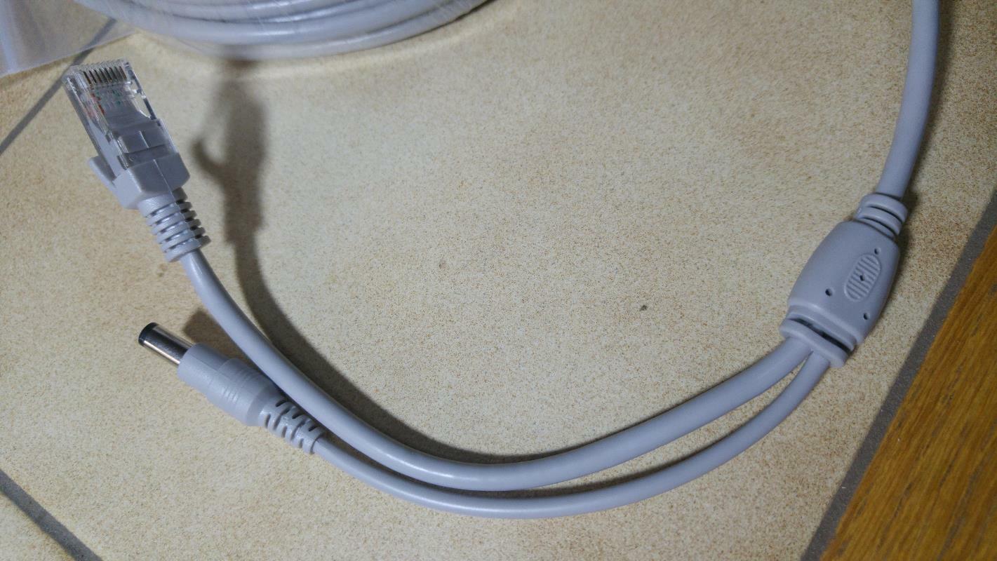 POE IP Camera Cable Surveillance Network Connectors