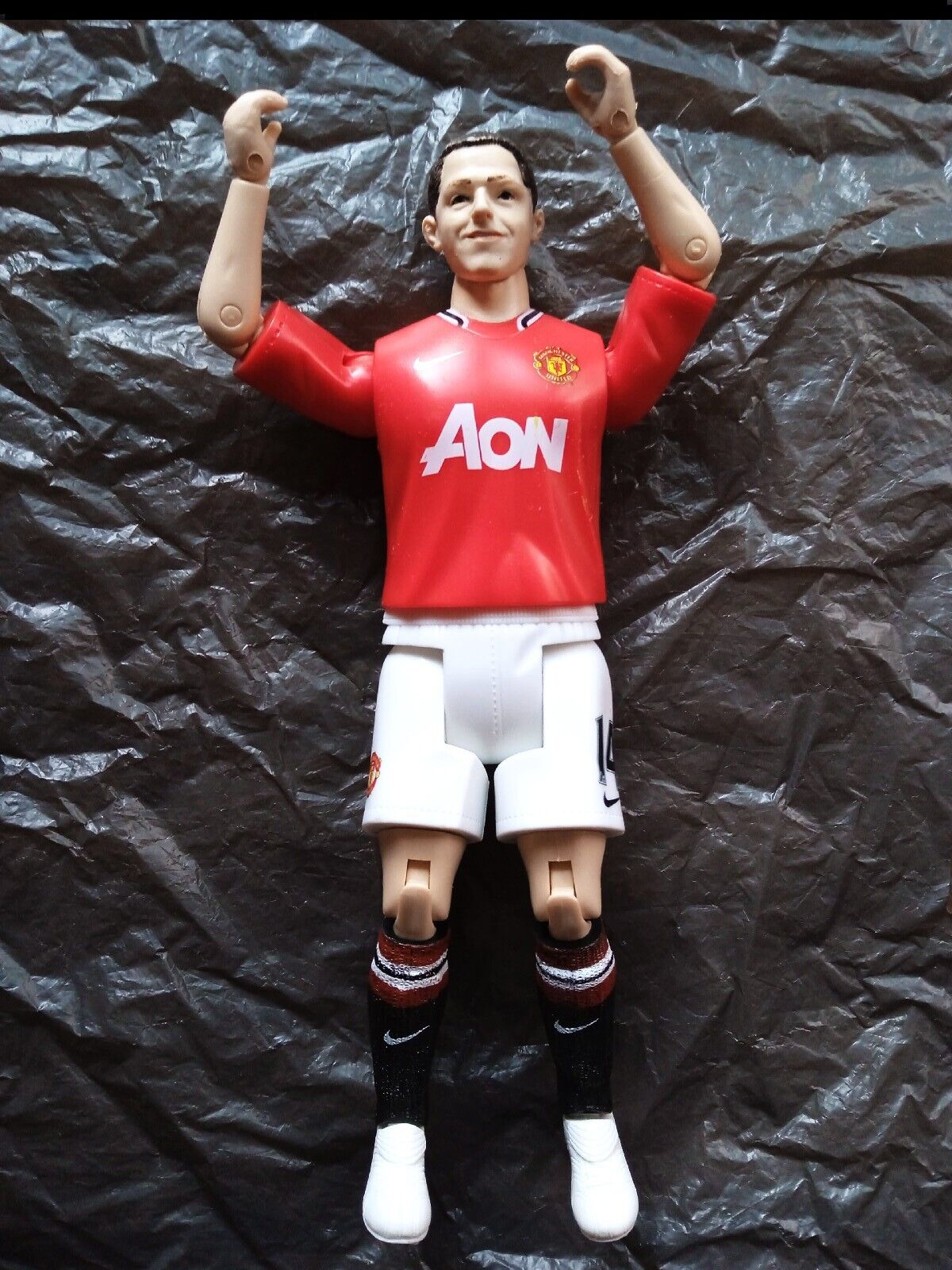 Figure футболиста soccerstarz Javier Hernandez балькасар Manchester United  (Javier Hernandez Man Utd) home kit (73327) - AliExpress