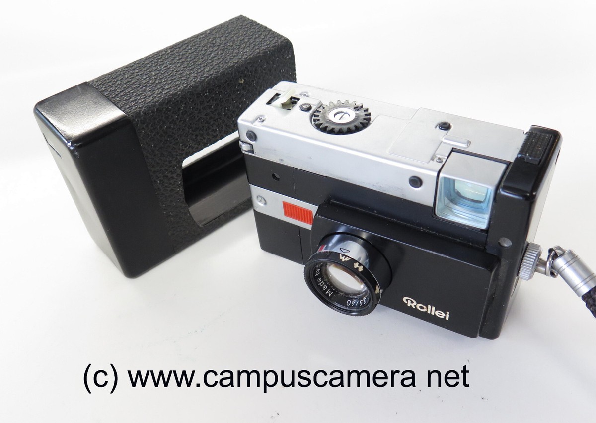 Rollei A26 126 Film Point & Shoot Film Camera w/ Sonnar 40mm