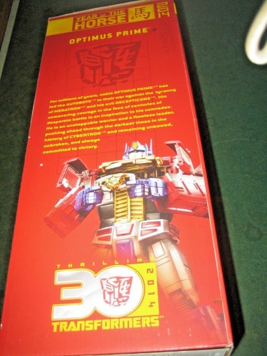 Year of the Horse MasterPiece Platinum edition Optimus Prime MISB - Picture 2 of 3