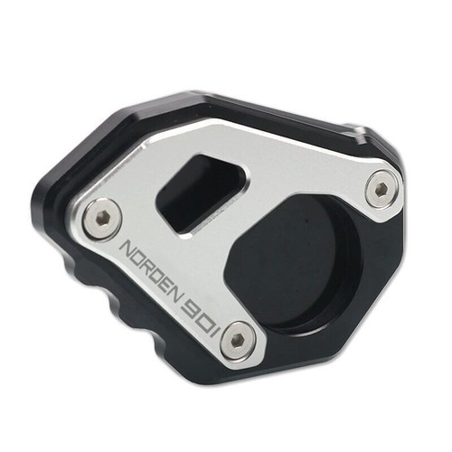 Side Stand Enlarger Kickstand Plate Pad For Husqvarna 901 Norden 901 21-23 Black - Bild 6 von 18