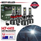<!--F#f_0-->H7 H9 LED Headlight Globes Hi-Lo Beam Bulbs For Holden Commodore VE 2006-2013 (For: Holden)<!--F/-->