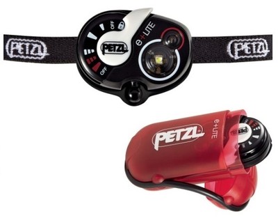 Petzl e+LITE 2 Notfall ATEX Kompakt Kopftasche Handgelenk Wasserdicht Ultraleicht